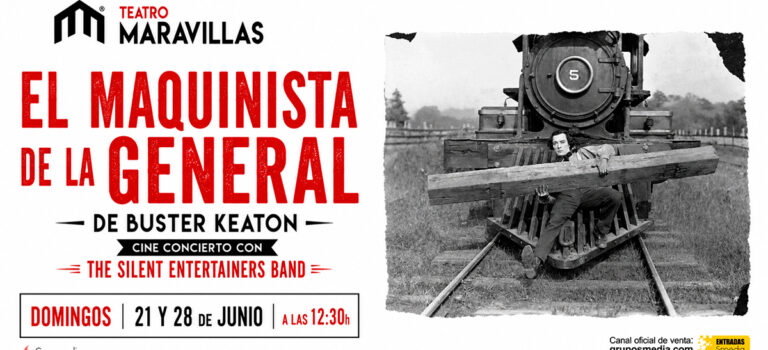 Última función en el Teatro Maravillas del Cine – Concierto 🎹🎶 “El Maquinista de la General” de Buster Keaton Última función en el Teatro Maravillas del Cine – Concierto 🎹🎶 “El Maquinista de la General” de Buster Keaton