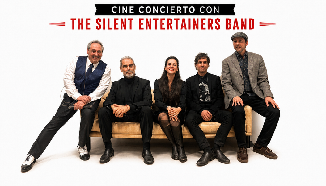Cine-concierto Didáctico The Silent Entertainers Band,Jorge Gil Zulueta